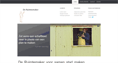 Desktop Screenshot of deruimtemaker.nl